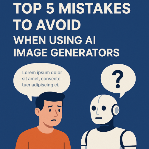 Top 5 Mistakes to Avoid When Using AI Image Generators