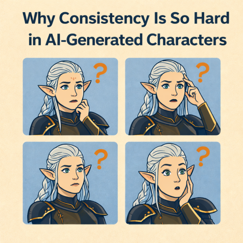 Why Consistency Is So Hard in AI-Generated Characters